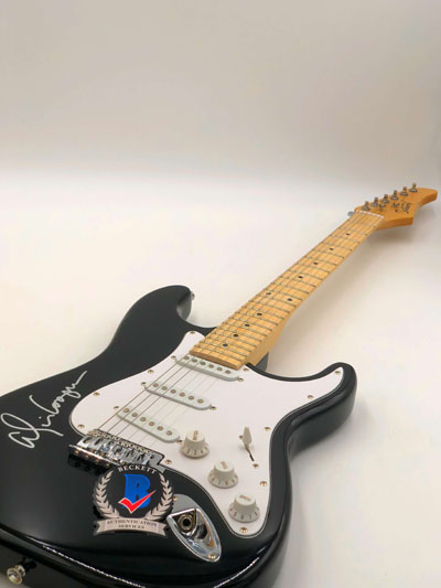 MUSIK MEMORABILIA ALICE COOPER (Alice Cooper/Hollywood Vampires) signierte Gitarre Classic Style