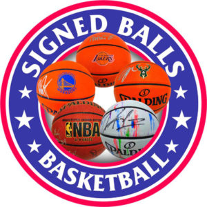 SIGNIERTER BASKETBALL