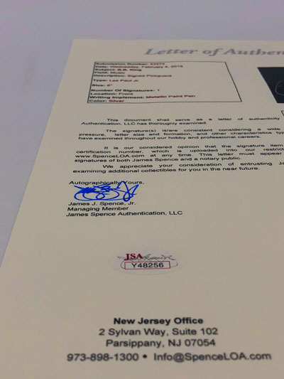 B.B. KING (The King of the Blues)</br>signierte Gitarre, Les Paul Epiphone – Bild 18