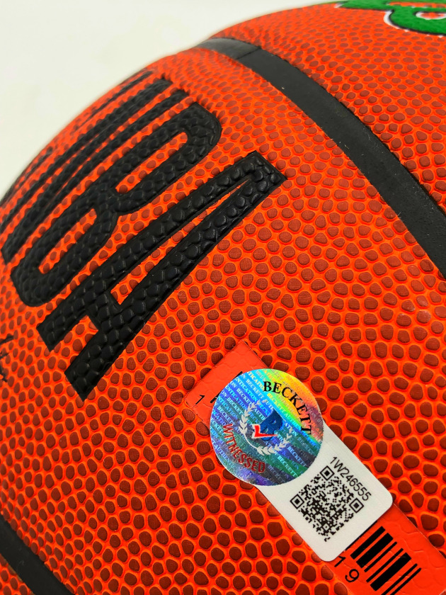 CEDRIC MAXWELL (Boston Celtics)</br>signierter Basketball</br>Wilson Authentic (1981 Finals MVP Inscription!) – Bild 3