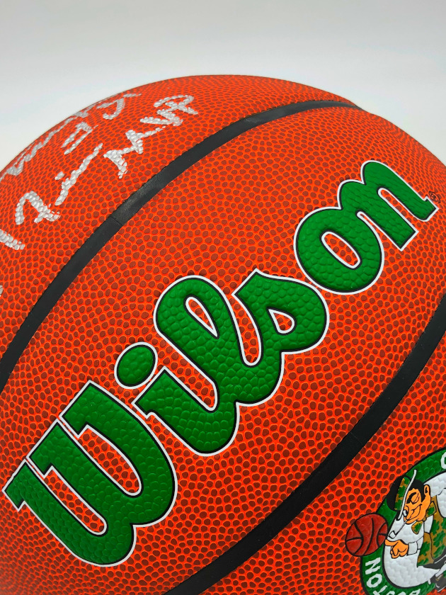 CEDRIC MAXWELL (Boston Celtics)</br>signierter Basketball</br>Wilson Authentic (1981 Finals MVP Inscription!) – Bild 5