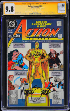 ACTION COMICS # 600 (John Beatty + Michael Zeck)