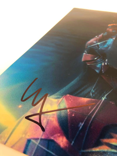 EZRA MILLER (The Flash) signiertes Filmposter – Bild 2