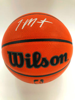 JA MORANT (Memphis Grizzlies)</br>signierter Basketball</br>Wilson Authentic