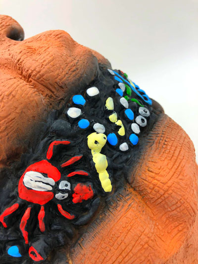 KEN PAGE Movie Maske ("Oogie Boogie") Nightmare before Christmas – Bild 3