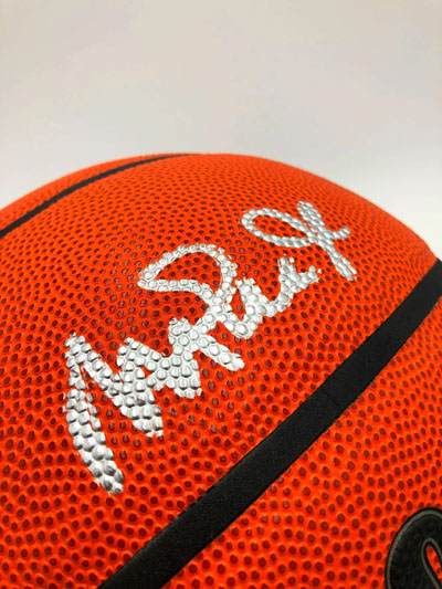 MAGIC JOHNSON (Los Angeles Lakers)</br>signierter Basketball</br>Wilson Authentic – Bild 2