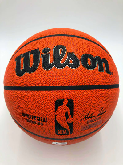 MAGIC JOHNSON (Los Angeles Lakers)</br>signierter Basketball</br>Wilson Authentic – Bild 6