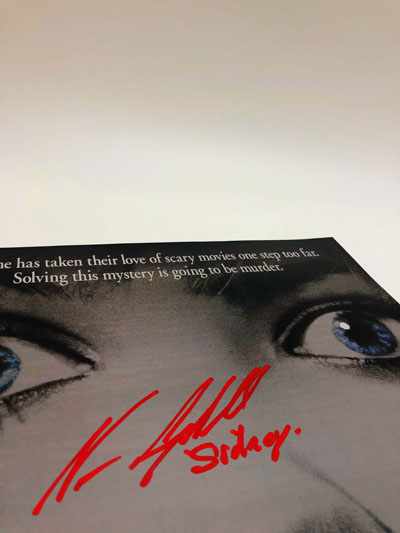 NEVE CAMPBELL (Scream) signiertes</br>Filmposter – Bild 2