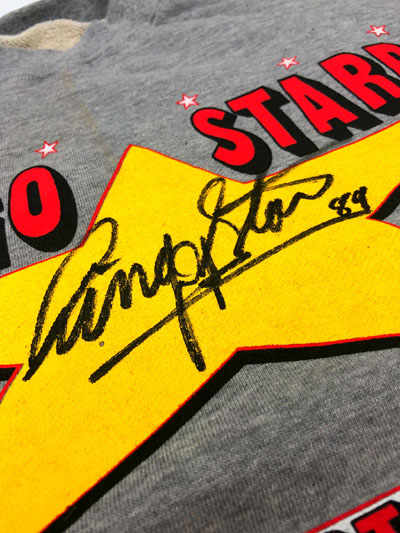 RINGO STARR (The Beatles) signierter Pullover,</br>Japan Tour 1989 – Bild 2