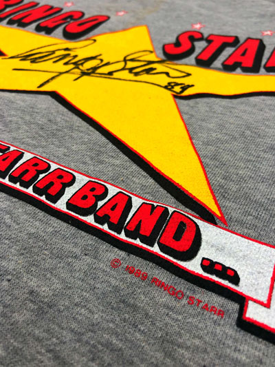RINGO STARR (The Beatles) signierter Pullover,</br>Japan Tour 1989 – Bild 4