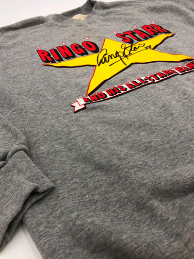 RINGO STARR (The Beatles) signierter Pullover,</br>Japan Tour 1989 – Bild 5