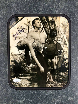 KIRK DOUGLAS (Der letzte Zug von Gun Hill) signierte Fotografie