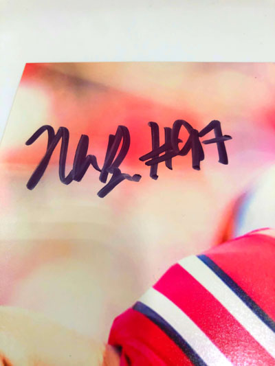 NICK BOSA (San Francisco 49ers) signierte Fotografie – Bild 2