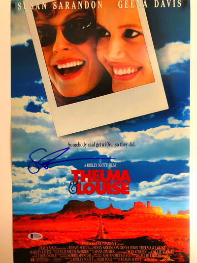 SUSAN SARANDON (Thelma & Louise) signiertes Filmposter – Bild 5