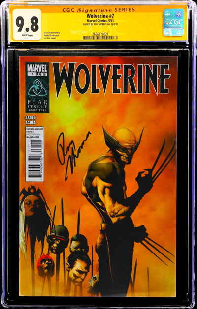 CGC SIGNATURE SERIES WOLVERINE #7 (Roy Thomas)